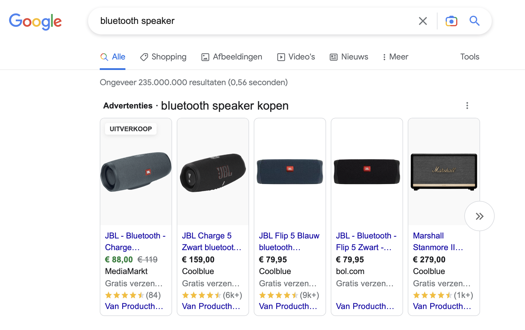 bluetooth speakers op google